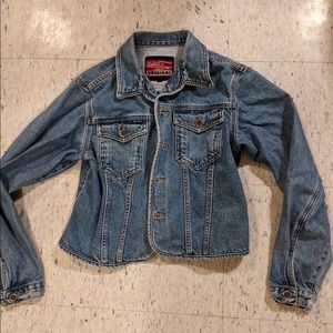 Genuine Road Rags Denim Jean Jacket with Pockets